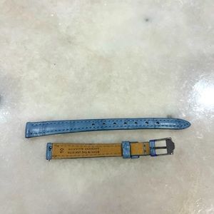 Gomelsky by Shinola 10mm blue alligator watch strap
